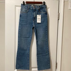 Zara Jean Mini Flare Size 38(6) NEW